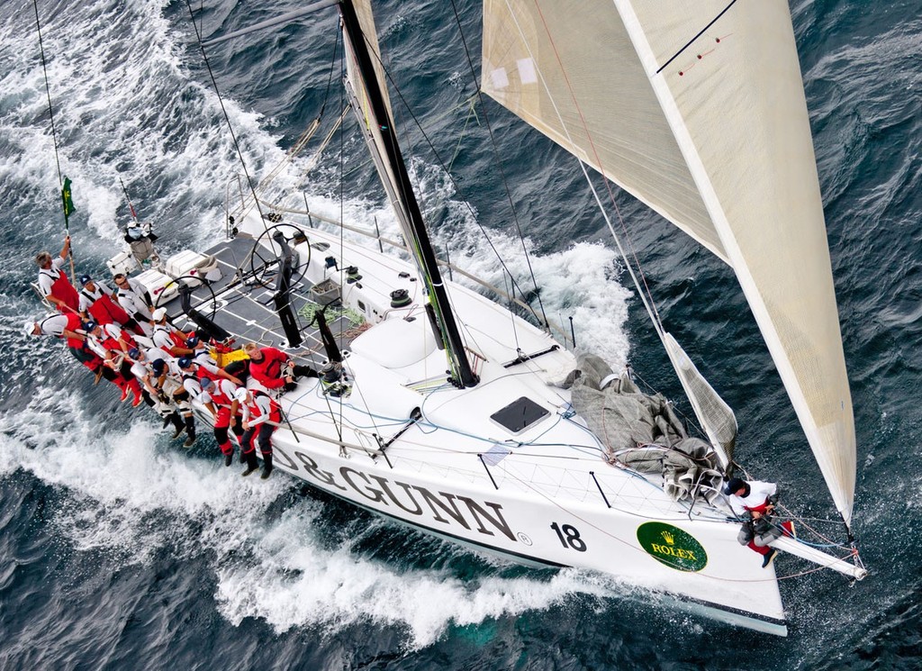 RODD & GUNN WEDGETAIL, Sail n: AUS 11888, Owner: Bill Wild, State: QLD, Division: IRC, Design: Reichel Pugh - Rolex Sydney Hobart Yacht Race Start  ©  Rolex / Carlo Borlenghi http://www.carloborlenghi.net